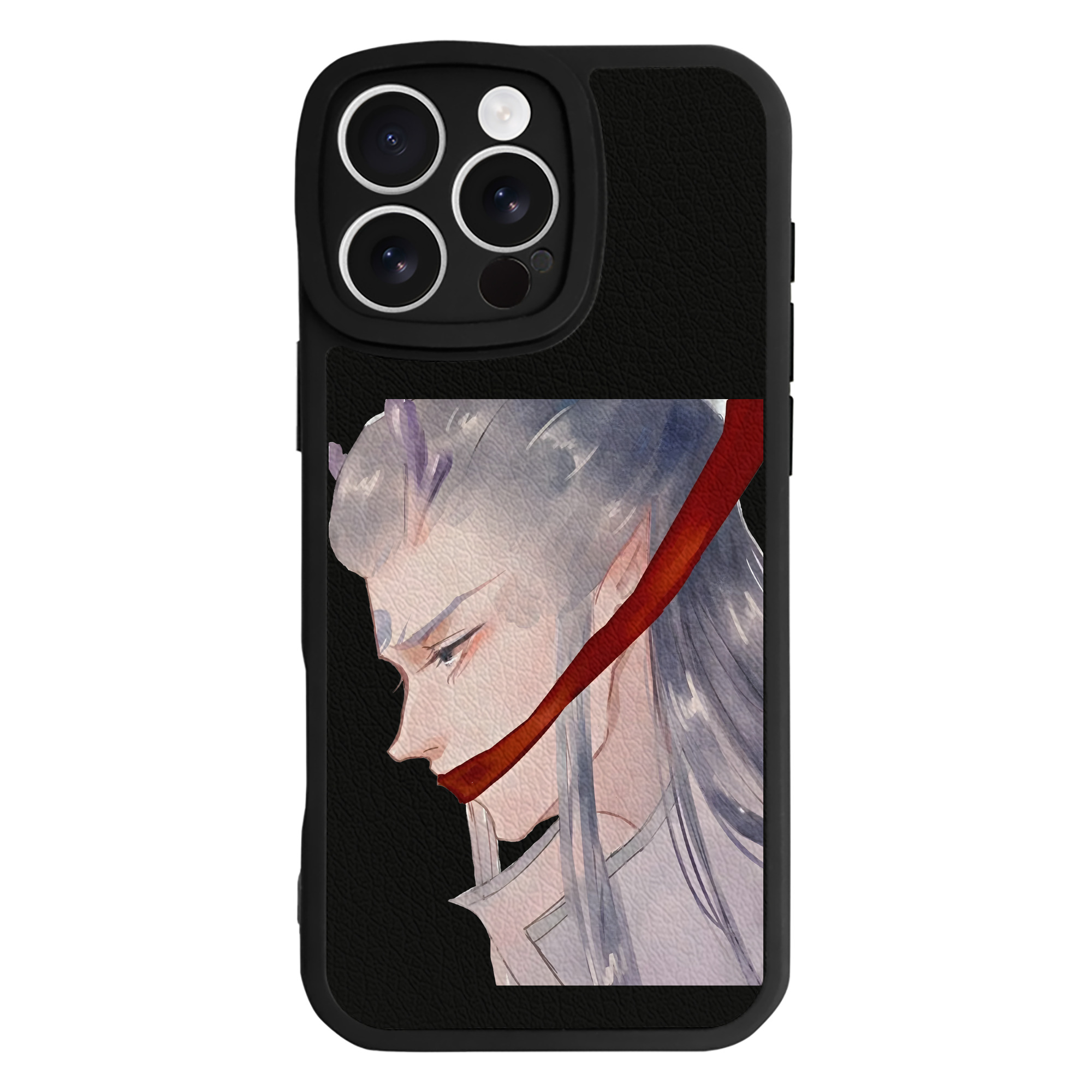 （画像用） Ne Zha 2 ナタ 魔童の大暴れ 【iPhone 16シリーズ対応】シリコンスマホケース（レザー調） 材質：シリコン